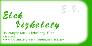 elek vizkelety business card